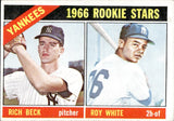 1966 Rich Beck Roy White Topps ROOKIE STARS #234 New York Yankees