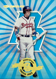 1997 Chipper Jones Donruss POWER ALLEY 1110/2000 #10 Atlanta Braves