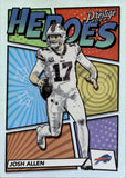 2022 Josh Allen Panini Prestige HEROES #H-6 Buffalo Bills