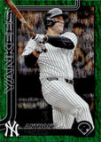 2025 Anthony Rizzo Topps SERIES ONE GREEN HOLOFOIL 56/99 #14 New York Yankees