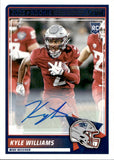 2025 Kyle Williams Panini Score ROOKIE AUTOGRAPH RC AUTO #57 New England Patriots
