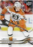 2025-26 Leo Carlsson Upper Deck SERIES ONE CLEAR CUT #2 Anaheim Ducks