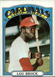 1972 Lou Brock Topps #200 St. Louis Cardinals BV$50