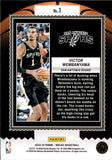 2023-24 Victor Wembanyama Panini Mosaic JAM MASTERS ROOKIE RC #3 San Antonio Spurs