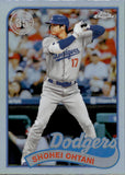 2024 Shohei Ohtani Topps Chrome 1989 DESIGN #89CB-5 Los Angeles Dodgers
