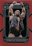 2023 "Stone Cold" Steve Austin Panini Prizm WWE RED 108/299 #197 WWE Legend