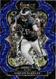 2025 Saquon Barkley Panini Select SUITE LEVEL BLUE DISCO PRIZM 19/25 #391 Philadelphia Eagles