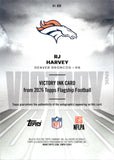 2026 RJ Harvey Topps VICTORY INK GOLD AUTOGRAPH 19/50 AUTO #VI-RH Denver Broncos