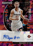 2020-21 Malachi Flynn Panini Prizm Draft Picks PROSPECT PURPLE ICE PRIZM ROOKIE AUTOGRAPH 87/99 RC AUTO #PA-MF San Diego State Aztecs