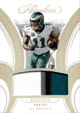2025 A.J. Brown Panini Flawless PATCHES 21/25 PATCH #PAT-ABN Philadelphia Eagles
