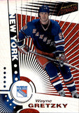 1997-98 Wayne Gretzky Eric Lindros Pacific Dynagon TANDEMS #1 New York Rangers Philadelphia Flyers