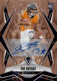 2025 Pat Bryant Panini Phoenix BRONZE PANDORA ROOKIE AUTOGRAPH 29/99 RC AUTO #184 Denver Broncos