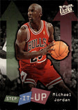 1996-97 Michael Jordan Fleer Ultra STEP-IT-UP #280 Chicago Bulls *NRMT EDGES*
