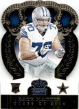 2014 Zack Martin Panini Crown Royale ROOKIE CLASS OF 2014 GOLD 42/99 RC #186 Dallas Cowboys