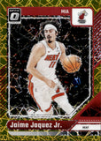 2024-25 Jaime Jaquez Jr. Panini Donruss Optic GOLD VELOCITY PRIZM 9/10 #22 Miami Heat