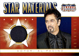 2015 Al Pacino Panini Americana STAR MATERIALS SHIRT JACKET RELIC #SM-AL Any Given Sunday