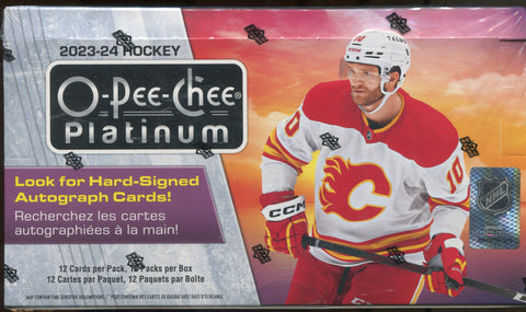 2023-24 Upper Deck O-Pee-Chee Platinum Hockey Hobby, Box