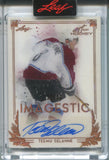 2022 Temmu Selanne Leaf Art of Hockey IMAGESTIC AUTO 30/30 AUTOGRAPH #IM-TS1 Colorado Avalanche