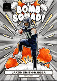 2023 Jaxon Smith-Njigba Panini Donruss BOMB SQUAD ROOKIE RC #BS-10 Seattle Seahawks