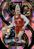 2025 Sophie Cunningham Panini Select PREMIER LEVEL PINK ICE PRIZM #159 Indiana Fever