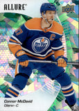 2023-24 Connor McDavid Upper Deck Allure GREEN RAINBOW 62/99 #68 Edmonton Oilers