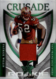 2007 Patrick Willis Donruss Leaf Rookies & Stars CRUSADE ROOKIE GAME-WORN JERSEY 85/250 #RC-29 San Francisco 49ers