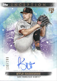 2024 Kyle Harrison Topps Inception ROOKIE & EMERGING STAR AUTOGRAPHS 130/299 ROOKIE AUTO #BRES-KH San Francisco Giants