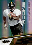 2010 Antonio Brown Panini Absolute Memorabilia ROOKIE 138/299 RC #107 Pittsburgh Steelers