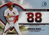 2023 Joshua Baez Bowman Chrome SCOUTS TOP 100 #BTP-88 St. Louis Cardinals