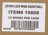 2026 Panini Prizm WNBA Basketball Hobby, 12 Box Case