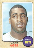1968 Tommie Agee Topps #465 New York Mets