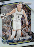 2025 Paige Bueckers Panini Prizm SILVER PRIZM ROOKIE RC #5 Dallas Wings