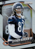 2025 Luther Burden III Panini Prizm SILVER PRIZM ROOKIE RC #331 Chicago Bears