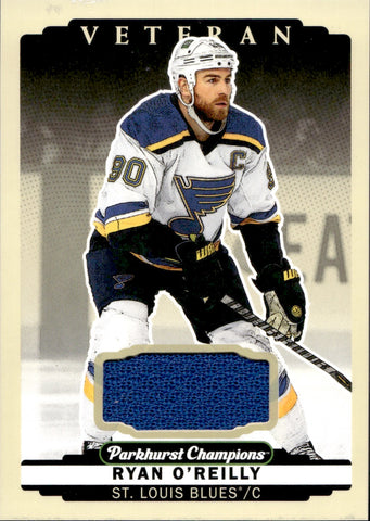2022-23 Ryan O'Reilly Upper Deck Parkhurst Champions JERSEY RELIC #146 St. Louis Blues