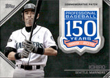 2019 Ichiro Topps SERIES TWO 150TH ANNIVERSARY COMMEMORATIVE PATCH CARD #AMP-1 Seattle Mariners