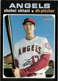2020 Shohei Ohtani Topps Heritage #433 Los Angeles Angels 2