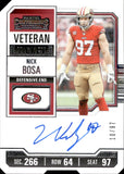 2023 Nick Bosa Panini Contenders VETERAN TICKET AUTOGRAPH 10/97 AUTO #CTA-NBO San Francisco 49ers