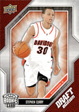 2009-10 Stephen Curry Upper Deck Draft Edition ROOKIE RC #34 Golden State Warriors
