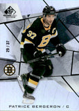 2021-22 Patrice Bergeron Upper Deck SP Game Used 29/37 #6 Boston Bruins