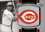 2003 Joe Morgan Upper Deck Sweet Spot Classic SOUVENIR LOGO PATCH RELIC #P-JM1 Cincinnati Reds HOF