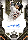 2025 Jung Hoo Lee Topps Tier One PRIME PERFORMERS AUTOGRAPH 109/199 AUTO #PPA-JL San Francisco Giants
