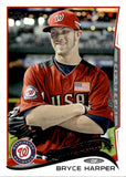2014 Bryce Harper Topps FUTURE STARS SP PHOTO VARIATION #100 Washington Nationals