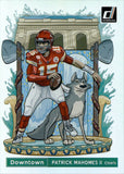 2021 Patrick Mahomes Panini Donruss DOWNTOWN SP! #DT-25 Kansas City Chiefs