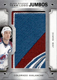 2018-19 Joe Sakic Upper Deck Black Diamond TEAM LOGO JUMBOS MANUFACTURED PATCH #TLCA-JS Colorado Avalanche