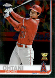 2019 Shohei Ohtani Topps Chrome #1 Los Angeles Angels 4
