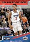 2018-19 Shai Gilgeous-Alexander Panini Chronicles Playoff ROOKIE RC #195 Los Angeles Clippers 6