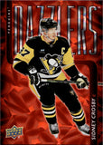 2025-26 Sidney Crosby Upper Deck SERIES 1 RED DAZZLERS #DZ-19 Pittsburgh Penguins