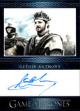 2022 Gethin Anthony as Renly Rittenhouse Game of Thrones The Complete Series Volume 2 BLUE AUTO AUTOGRAPH #_GEAN 1