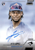 2022 Otto Lopez Topps Stadium Club ROOKIE AUTOGRAPH RC AUTO #SCBA-OL Toronto Blue Jays