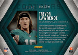 2022 Trevor Lawrence Panini Phoenix CONTOURS YELLOW 61/75 #CT-6 Jacksonville Jaguars